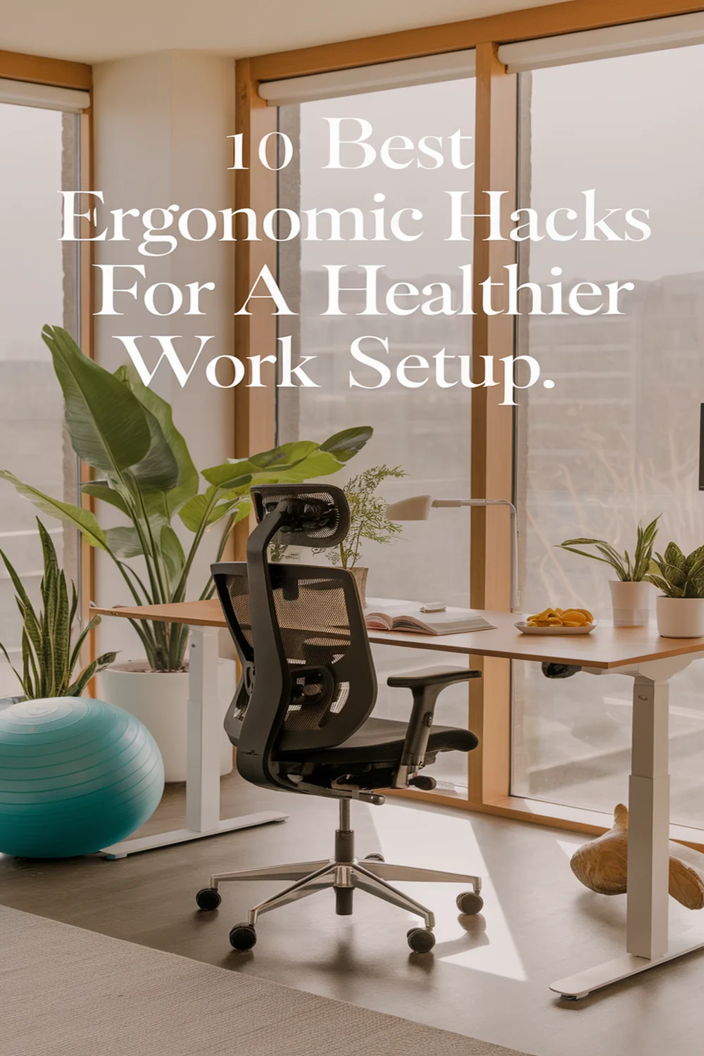 Image for: 10 Best Ergonomic Hacks for a Healthier Work Setup