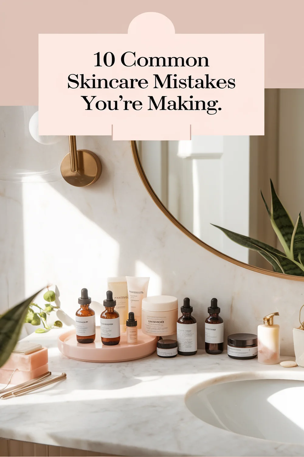 Image for: 10 Common Skincare Mistakes You’re Making