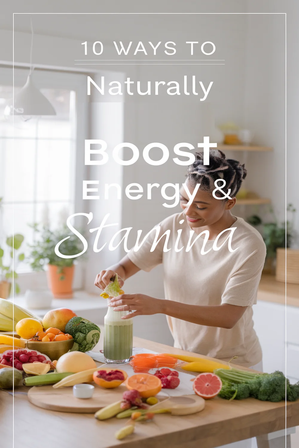 10 Ways to Naturally Boost Energy & Stamina