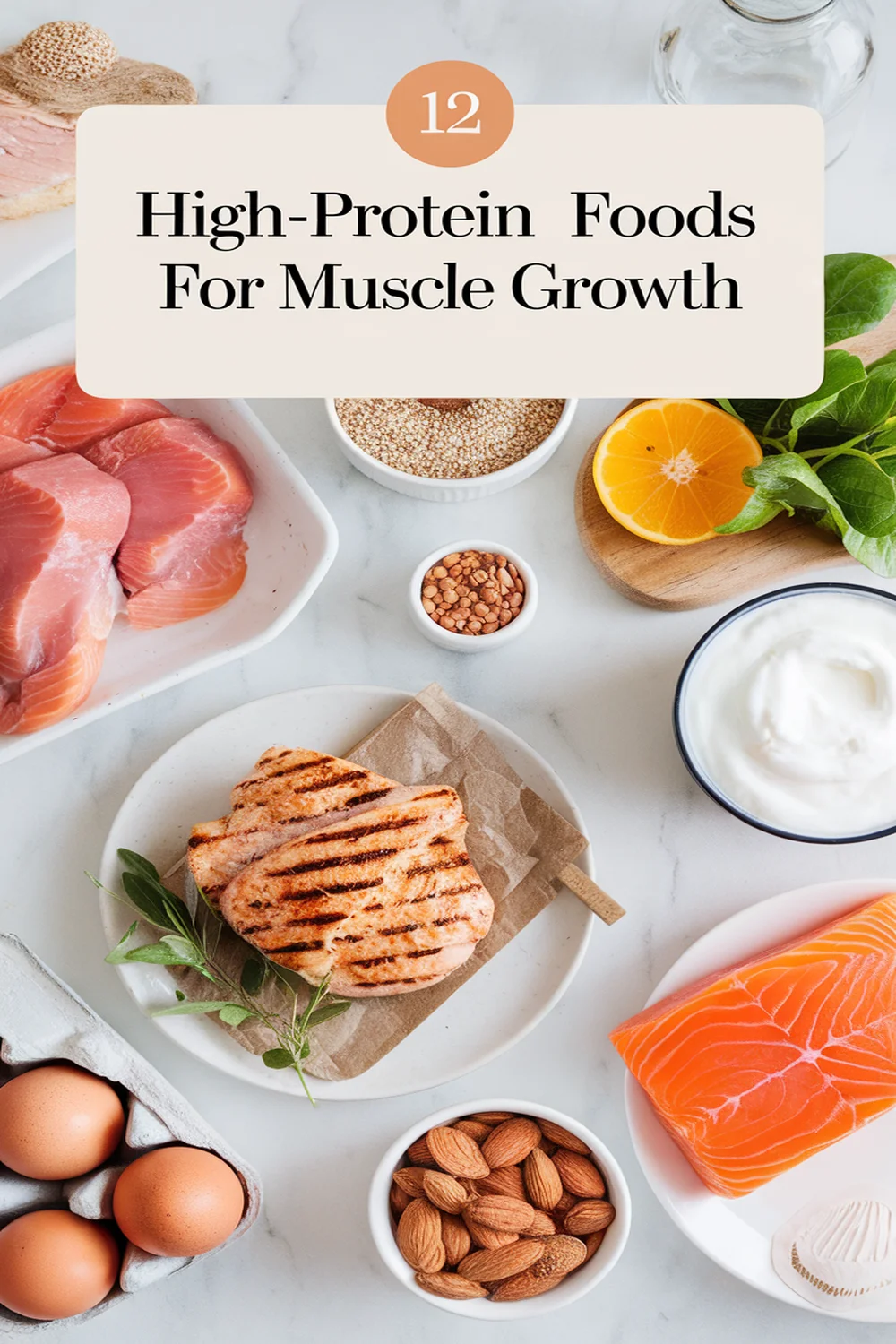 Image for: 12 High-Protein Foods for Muscle Growth