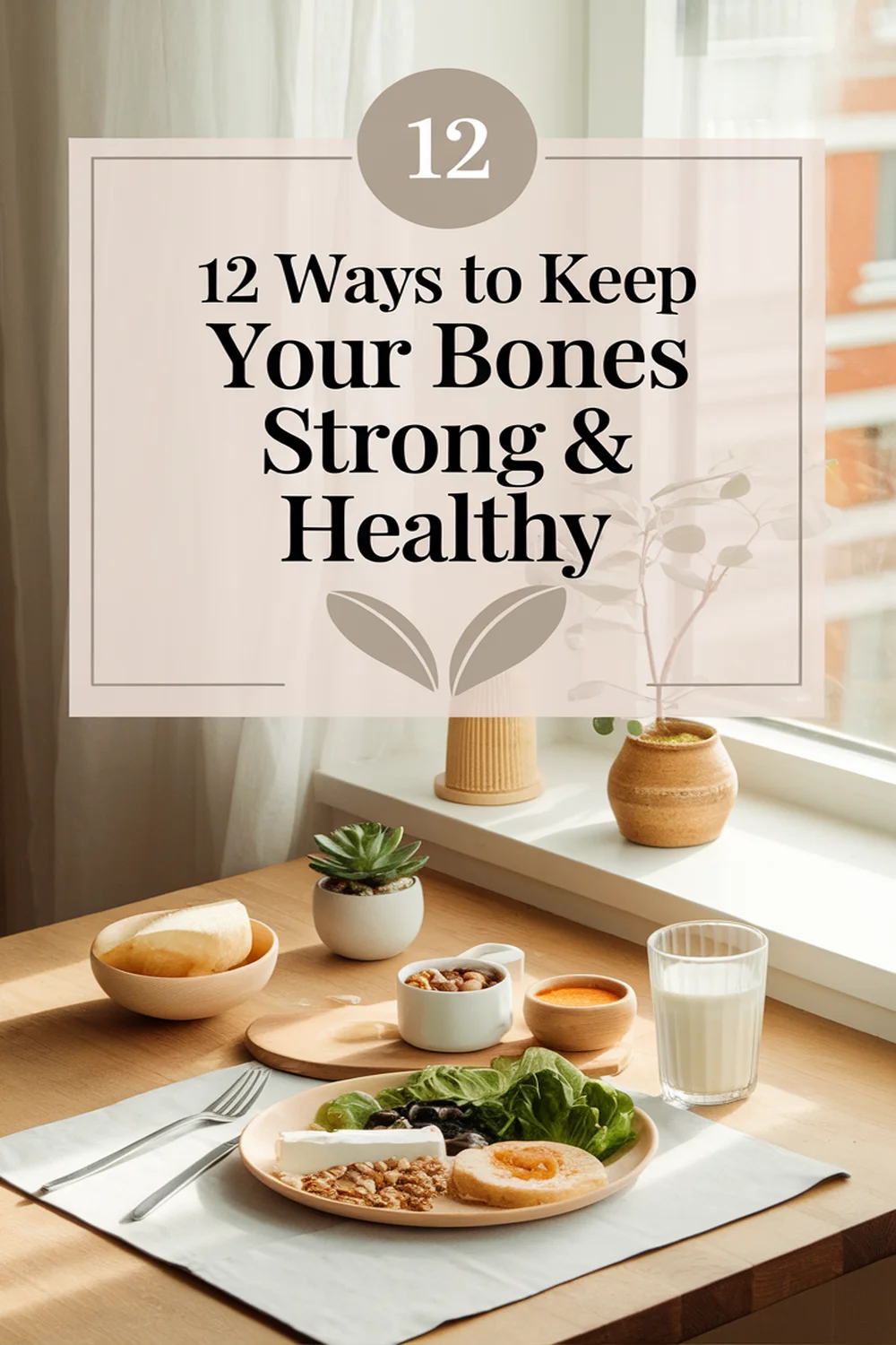 12 Ways to Keep Your Bones Strong & Healthy