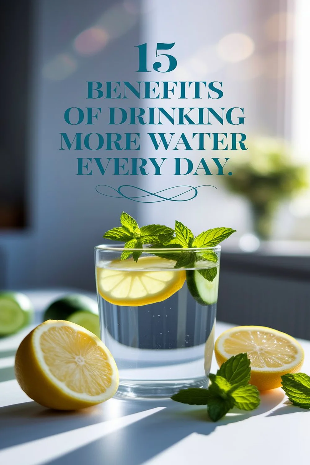 15 Benefits of Drinking More Water Every Day