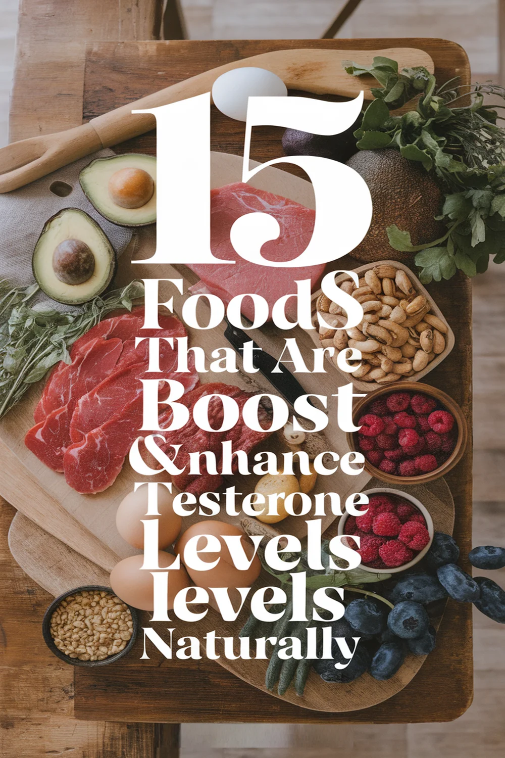 Image for: 15 Foods That Boost Testosterone Levels Naturally