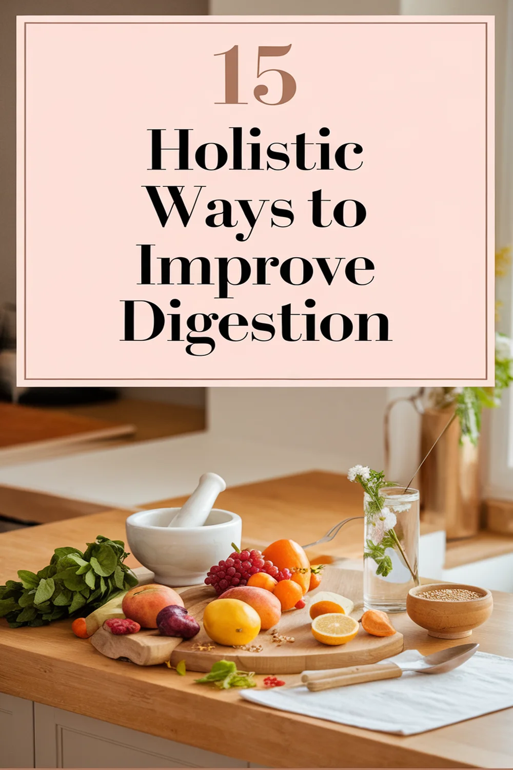 15 Holistic Ways to Improve Digestion