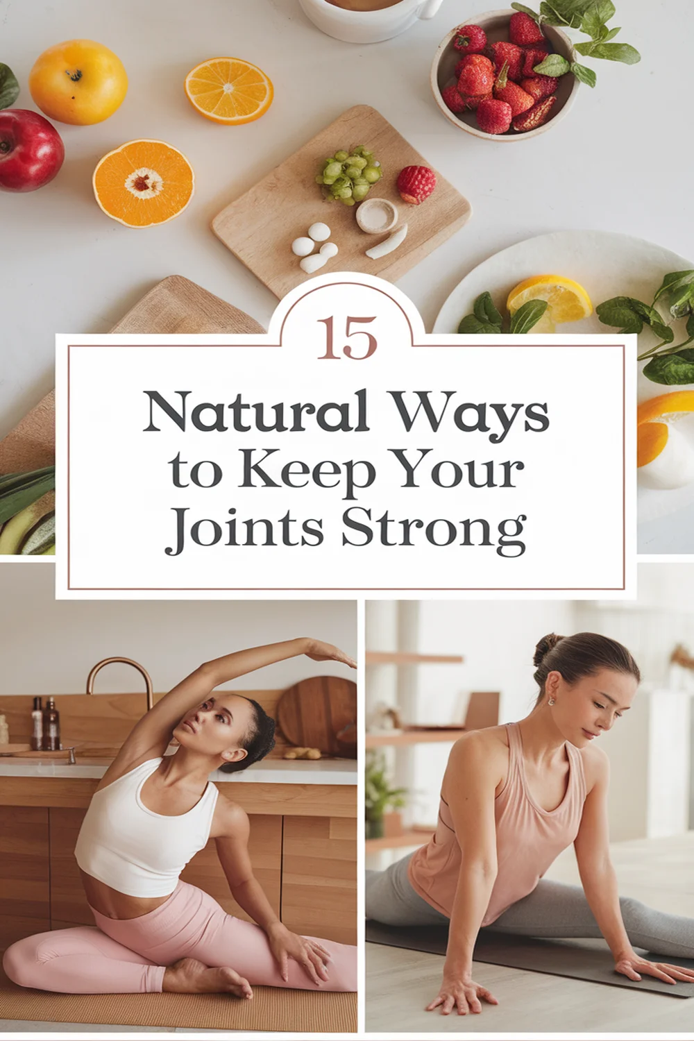 15 Natural Ways to Keep Your Joints Strong