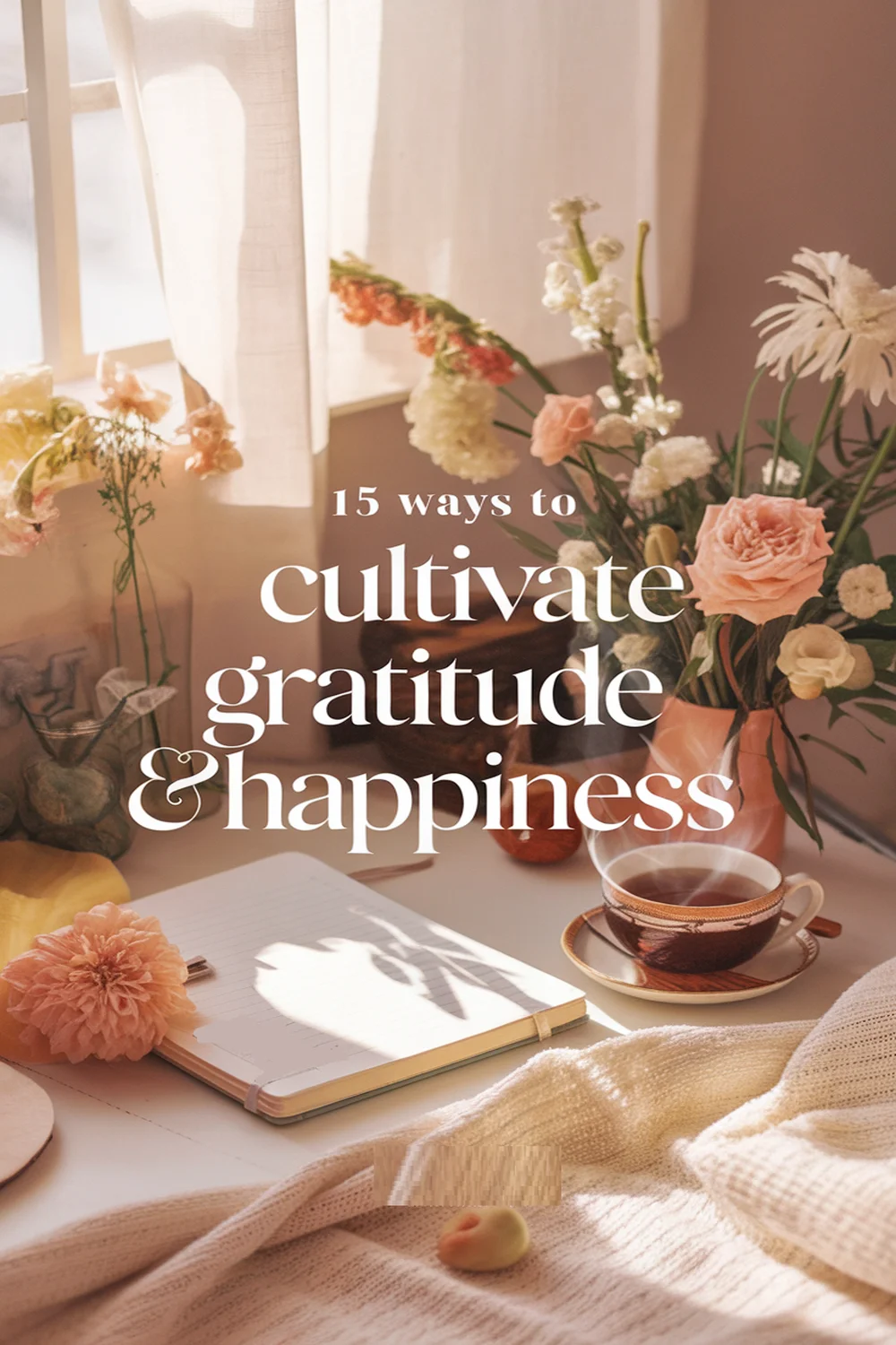 15 Ways to Cultivate Gratitude & Happiness