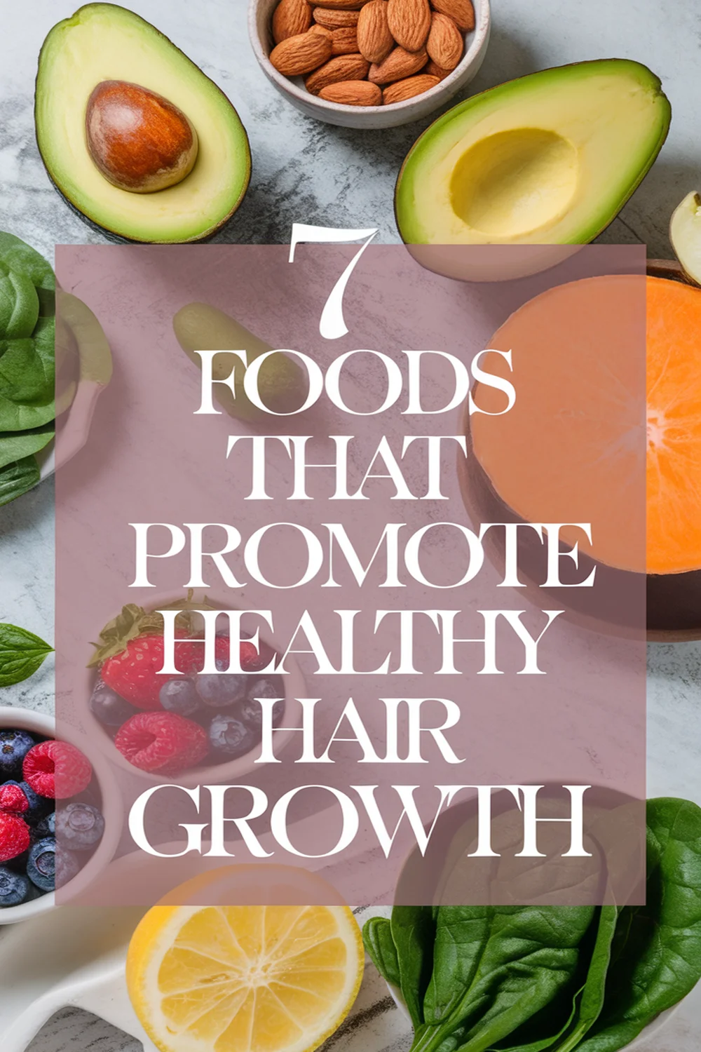 Image for: 7 Foods That Promote Healthy Hair Growth