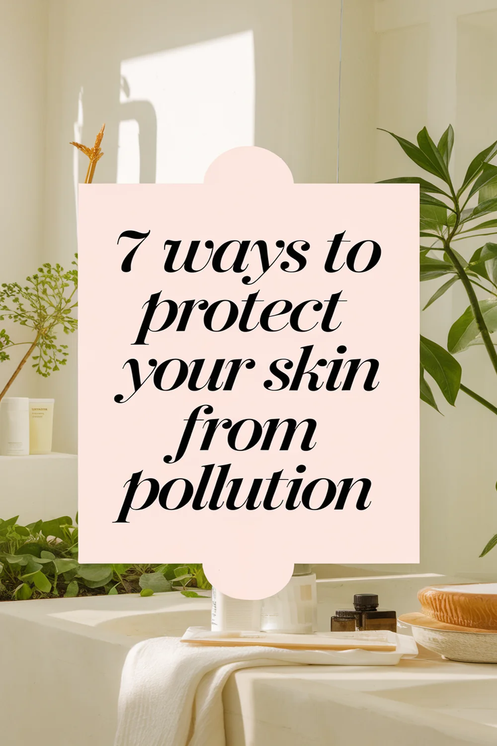 7 Ways to Protect Your Skin From Pollution