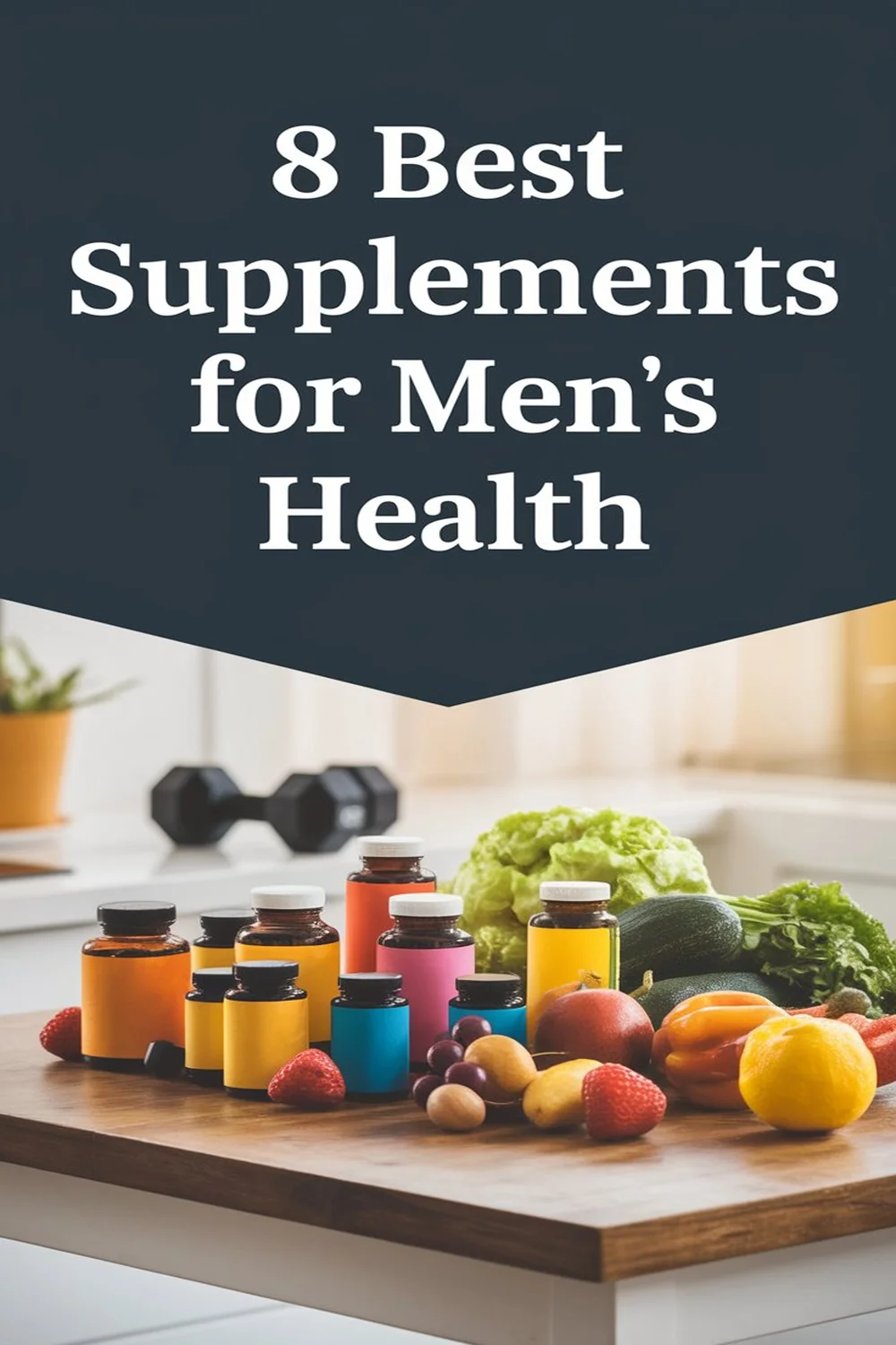 8 Best Supplements for Men’s Health